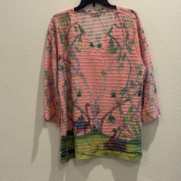 Soft Surroundings Pastel Knit Top - Picture 2 of 7